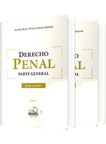 Derecho Penal Parte General ( 2 tomos )